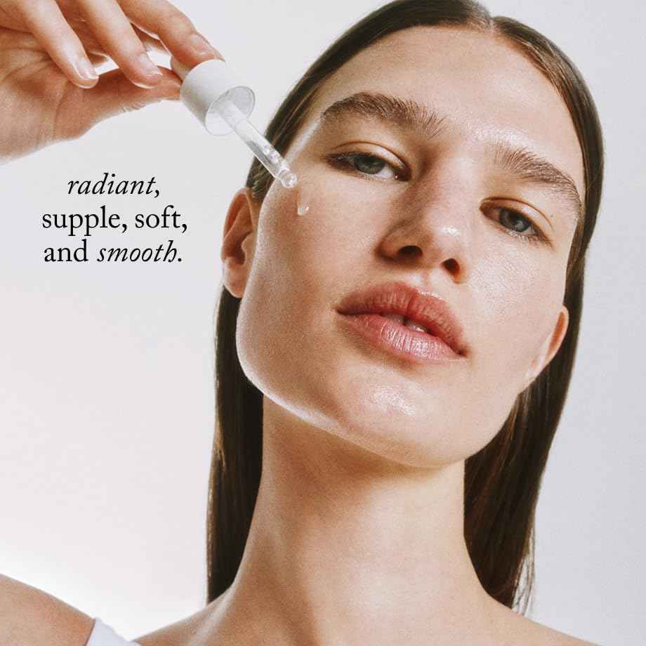 goop Beauty Exosome Hydration Therapy Serum | Hydrating Serum for Plump, Radiant, & Smooth Skin | Cica Leaf Exosomes, Red Sea Moss, & Polyglutamic Acid | 1.0 fl oz