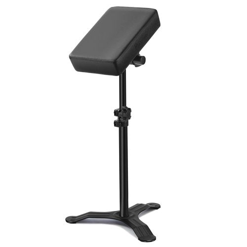 BARBALL Adjustable Tattoo Arm Rest Support Stand, Black Padded Armrest with Heavy Duty Base