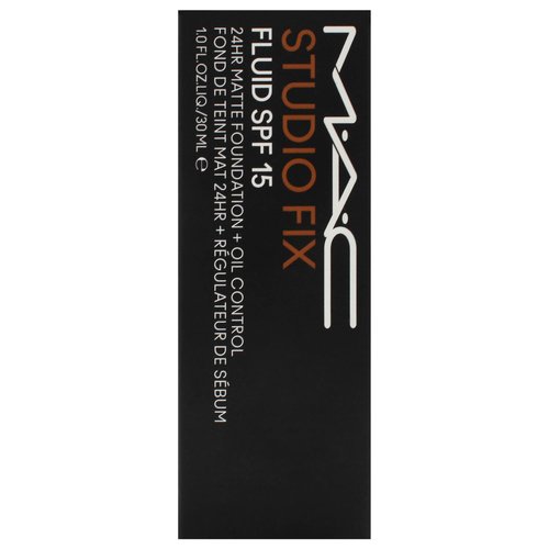 Studio Fix Fluid SPF 15 24Hr Matte Foundation Plus Oil Control - NW45 by MAC for Women - 1 oz Foundation