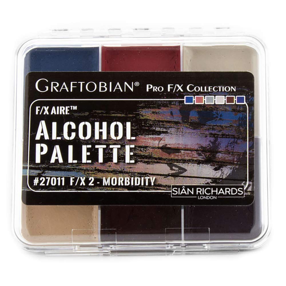 Graftobian F/X Aire Alcohol Activated Palette - SFX Makeup (F/X 2 - Morbidity)