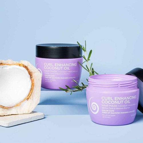 Luseta Curl Enhancing Shampoo and conditioner Set 2×16.9oz & Hair Oil & Hair Mask