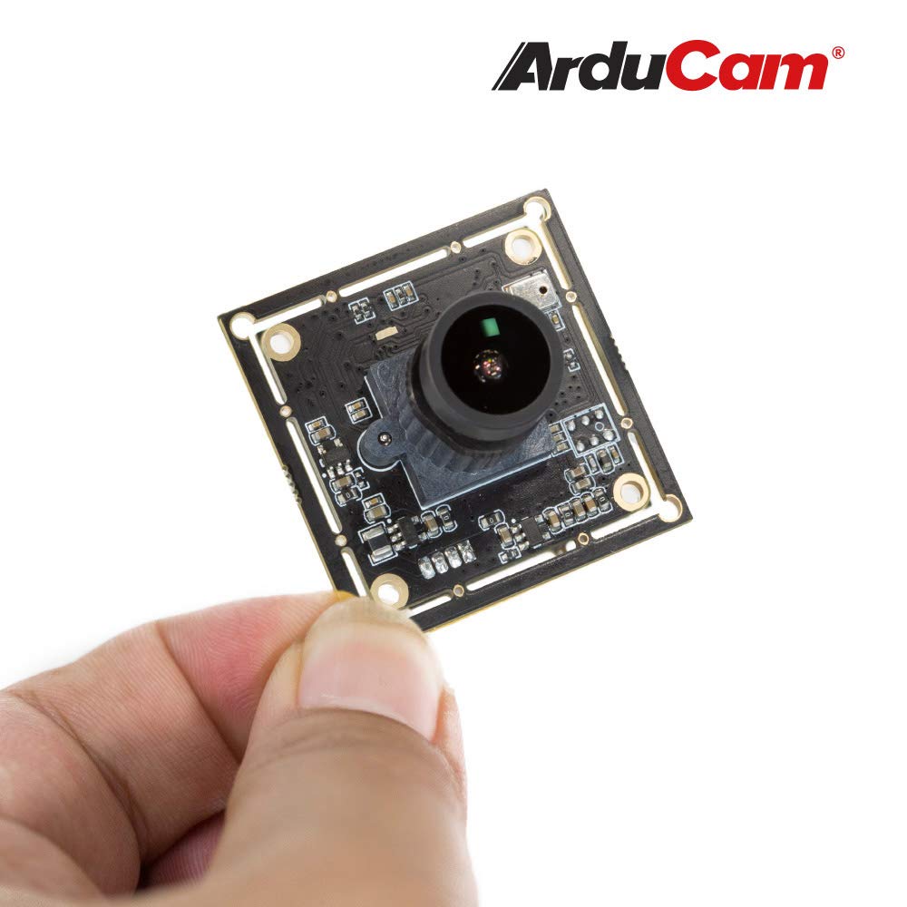 Arducam 1080P Low Light WDR USB Camera Module for Computer, 2MP 1/2.8” CMOS IMX291 100 Degree Wide Angle Mini UVC Webcam Board with Microphone, 3.3ft/1m Cable for Windows Linux Mac OS