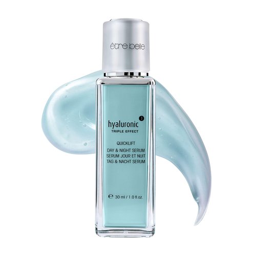 êb être belle Hyaluronic Acid 3D Serum, Quicklift Day & Night, Skin Care for Women, Lightweight Hydrating & Moisturizing Serum for All Skin Types, 30 mL