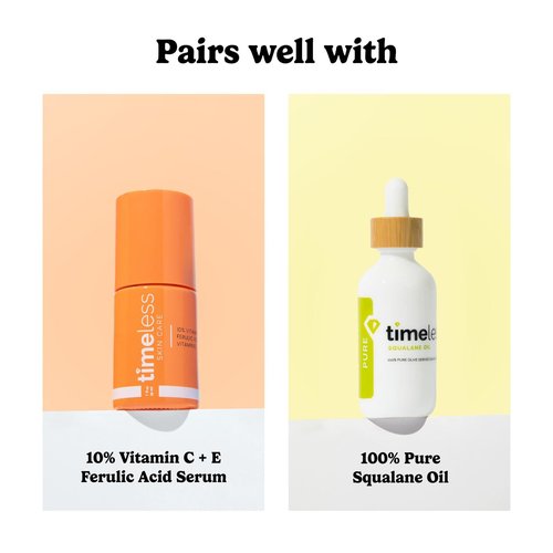 Timeless Skin Care Vitamin B5 Serum - Hydrating Face Serum with Hyaluronic Acid - Oil-Free - for Oily Skin - Fragrance-Free - 4 oz