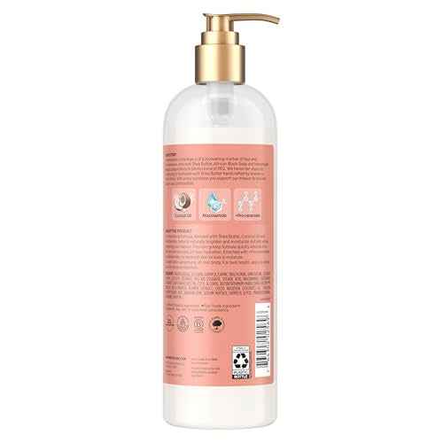 SheaMoisture Illuminating Body Lotion with Coconut Oil, Hibiscus, Niacinamide and Pro-Ceramides, Instantly Enhancing Skin's Natural Glow, 24H Moisturizing 16 oz
