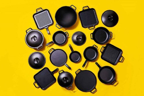 Lodge BOLD Pre-Seasoned Premium Cast Iron Lid - Cast Iron Lid for Skillet, Grill Pan, Griddle, and Dutch Oven - 12 Inch
