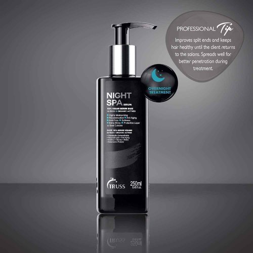 TRUSS Night Spa Hair Serum Bundle with Deluxe Prime Hair Treatment