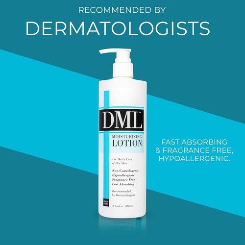 DML Moisturizing Lotion 16 oz (Pack of 5)