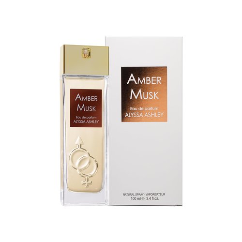 Alyssa Ashley Amber Musk - Cologne for Men - Perfume for Women - Jasmine, Iris, Benzoin, Amber, Vanilla, and Musk - Travel Perfume - 3.4 oz EDP Spray