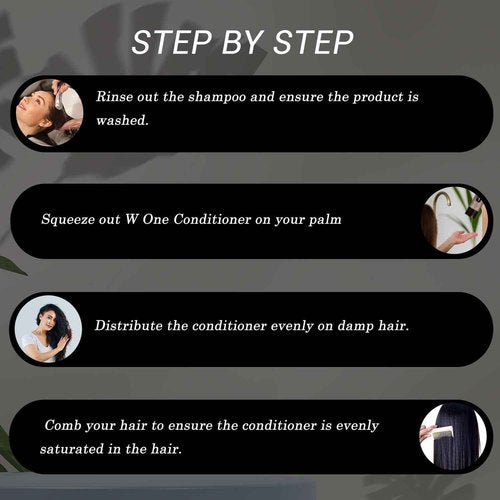 FLORACTIVE PROFISSIONAL Wone Shampoo And Conditioner Combo Pack (300Ml), Brown