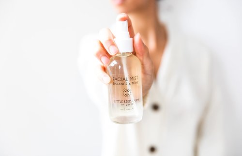 Little Seed Farm Matcha & Argan Bundle - Moisturizer + Soap + Elasticity Serum + Facial Mist Toner