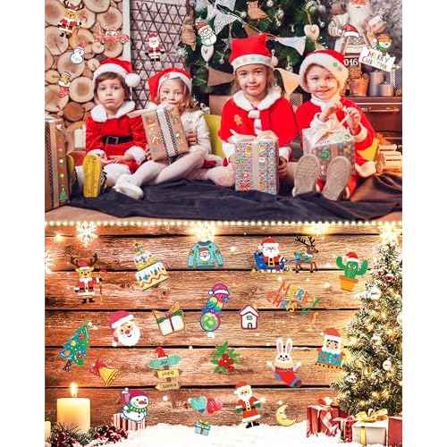 180 Styles Non-luminous Christmas Tattoos Party Favors for Kids, Christmas Goodie Bag Stocking Stuffers Temporary Tattoos, Christmas Classroom Gifts Treats Party Games Supplies for Kids Boys Girls