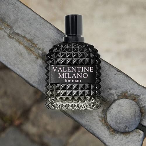 Perfume for Men Valentine Milano Eau de Toilette Natural Spray Men Cologne Masculine Scent 3.4 Fl Oz/100ML