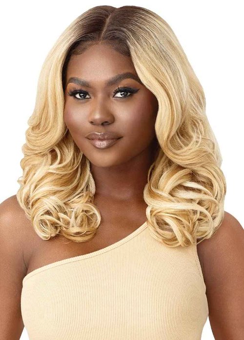 Outre Melted Hairline HD Lace Front Wig VANYA (DR GINGER BROWN)