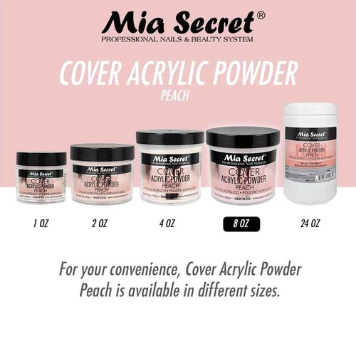 Mia Secret Acrylic Powder Cover Peach 8 oz.