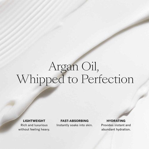 Josie Maran Whipped Argan Oil Face Butter - Anti Aging Face Cream & Redness Reducing Skin Care - Hydrating Daily Moisturizer with Shea Butter - Vegan & Cruelty-Free Formula - Unscented (1.69 oz)