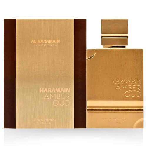 Al Haramain Amber Oud Gold Edition Eau De Parfum Spray 100ml (3.4 oz) - Unisex Arabian Perfume for Women & Men, Long-Lasting Amber Cologne with Refreshing & Sweet Fragrance