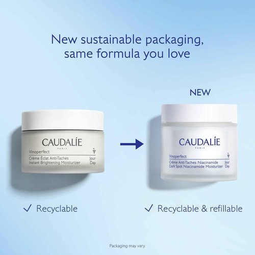 Caudalie Vinoperfect Instant Brightening Dark Spot Moisturizer with Niacinamide - 1.6 Fl. Oz, Packaging may vary