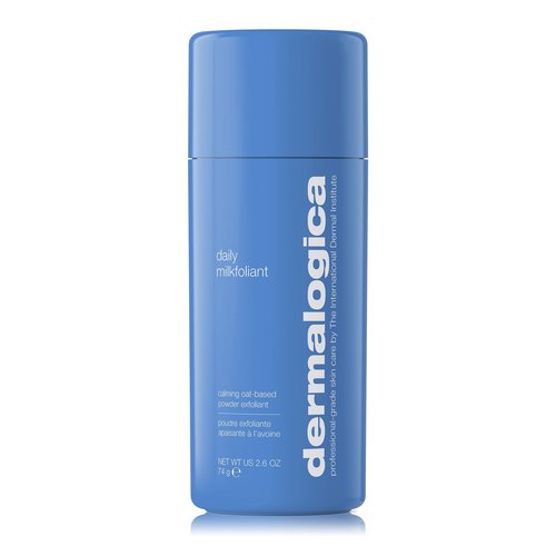 Dermalogica Daily Milkfoliant, Face Exfoliator, Powder Scrub Exfoliant with AHA and BHA - Calming, Polishing and Hydrating Skin, Oat-Based, Vegan Product, 2.6 fl oz