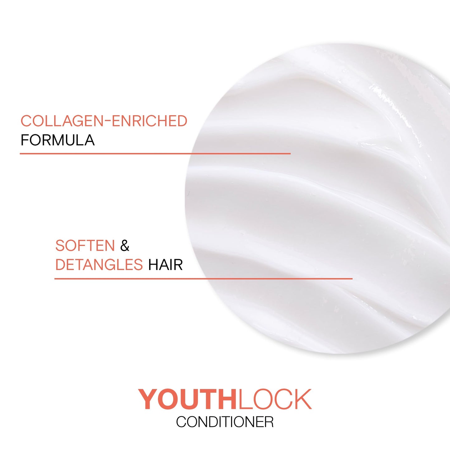 Joico YouthLock Shampoo and Conditioner Formulated With Collagen | Youthful Body & Bounce | Reduce Breakage & Frizz | Soften & Detangle Hair | Boost Shine | Sulfate Free | With Arginine