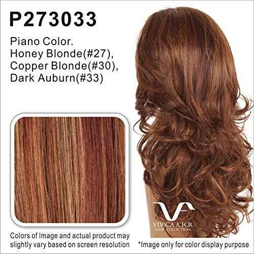 Vivica A. Fox GOLDIE-V New Futura Fiber, Deep Swiss Lace Front Wig in Color P273033
