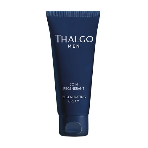 THALGO Men Regenerating Cream, Daily Moisturizing Cream for Men, Face Cream and Moisturizer, Anti Age Repair, Wrinkle Cream for Face, Wrinkle Removal Cream, Men's Rapid Moisturizer for Face, 1.76 oz