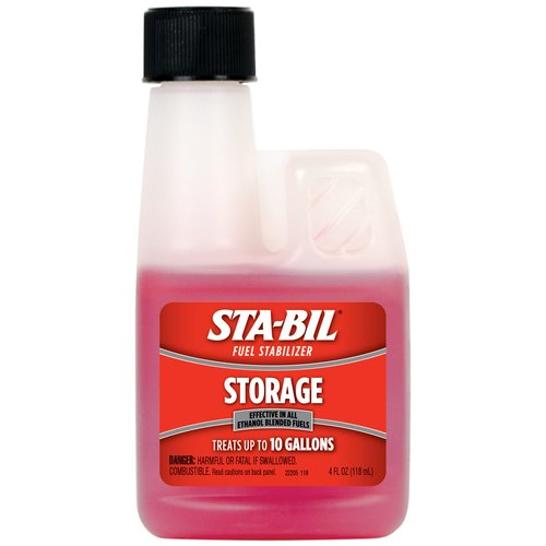 STA-BIL Storage Fuel Stabilizer | Keeps Fuel Fresh for 24 Months, Prevents Corrosion, Gasoline Treatment Additive that Protects System, Gas Stabilizer for Storage, 4 oz.