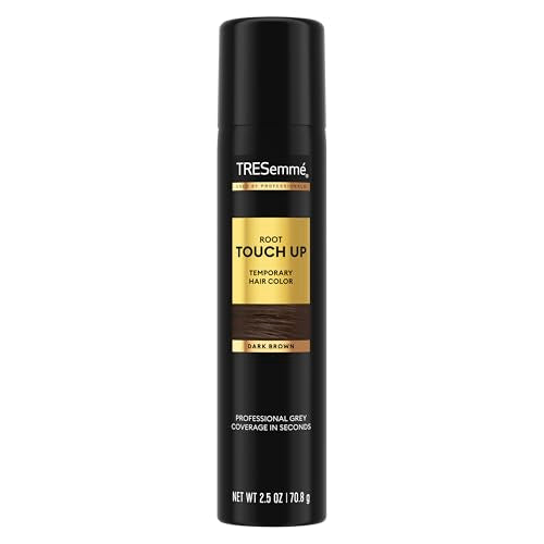 TRESemm? Temporary Hair Color Root Touch-Up Dark Brown Ammonia-free, Peroxide-free Root Cover Up Spray 2.5 Fl Oz