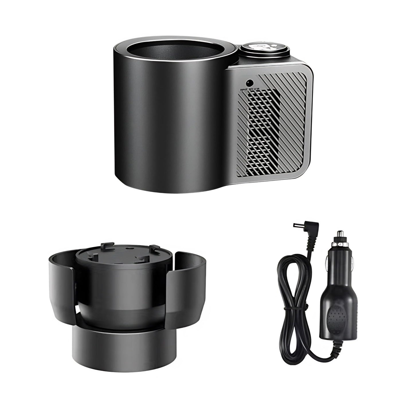2-in-1 Car Cup Warmer Cooler, Temperature Control Smart Cup Holder for Car, 12V Universal Car Tumbler Holder, for Coffee Baby Bottles Drinks Cooling Heating