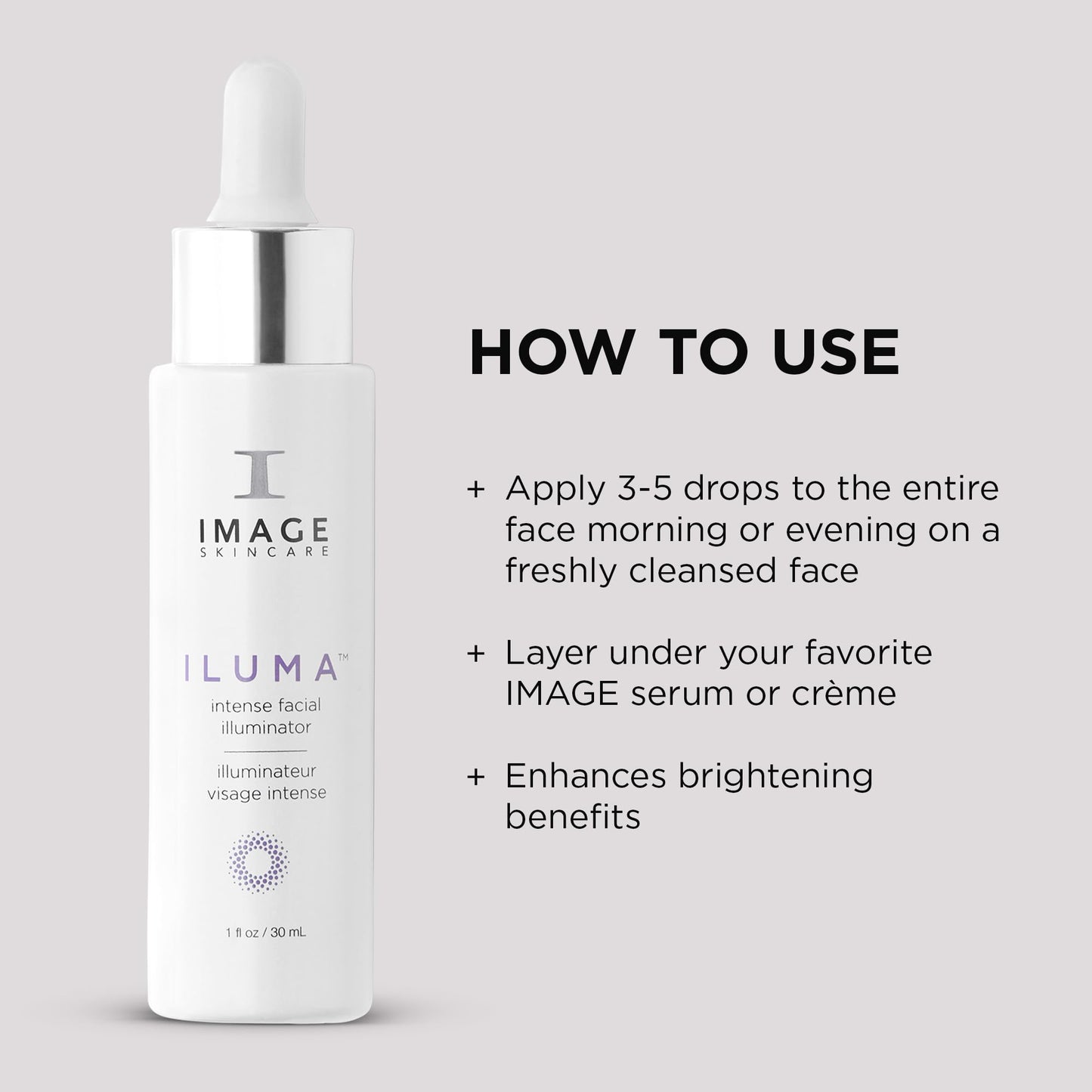 IMAGE Skincare, ILUMA Intense Facial Illuminator, Instantly Visible Brightening Serum and Face Corrector with Vitamin C, 1 fl oz