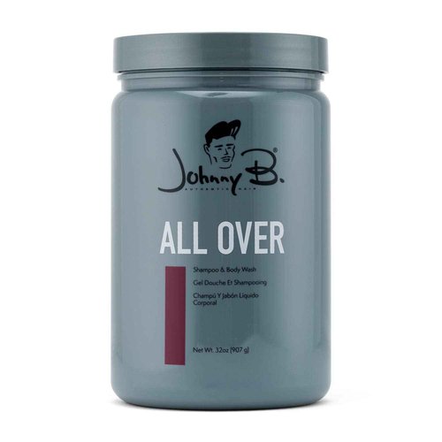 JOHNNY B. Professional All Over Hair Shampoo and Body Wash 32 oz.