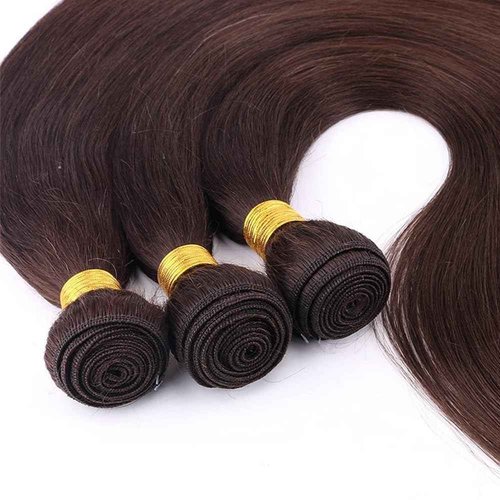 Condescension Human Hair Bundles 26 28 30 Inch Color 4 Straight Wave Human Hair Bundles Unprocessed Brazilian Virgin Hair for Black Women