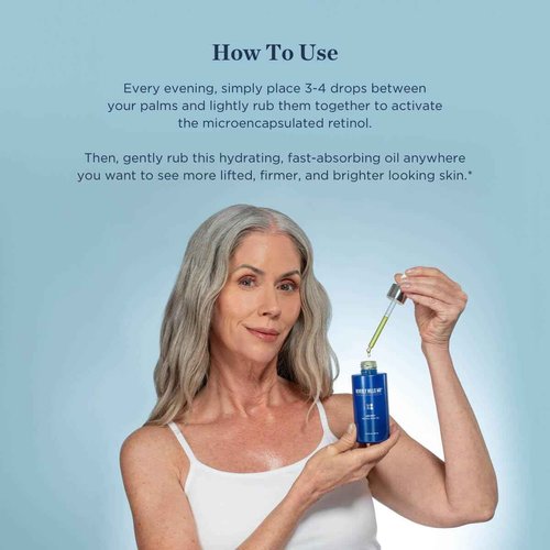 Beverly Hills MD Age Defy Retinol Body Oil- Reduce Wrinkles, Lift, Firm & Tighten Skin w/Marula- Hydrate Crepey Skin & Support Collagen- Anti-Aging for Sagging Skin- Chest, Neck, Arms, Hands, Thighs