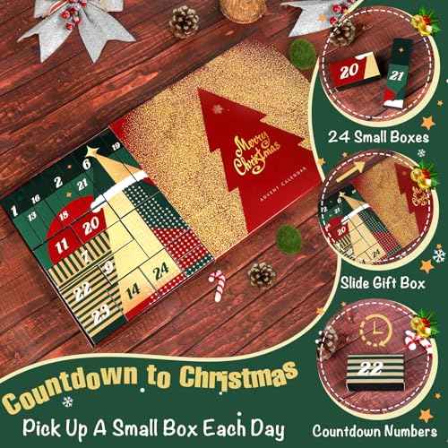 Makeup Advent Calendar 2025 for Teen Girls, 24 Individually Boxed Christmas Countdown Beauty Advent Calendar Kit Women, 2025 Advent Calendar Make Up Gift Set