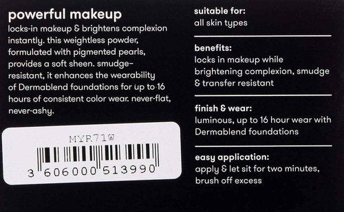 Dermablend Brilliant Base Illuminating Primer Face Makeup, Formulated with Niacinamide, Shea Butter, and Glycerin, Enriched with Vitamin C and E Derivatives, Provides Long Lasting Radiance, 1 Fl Oz