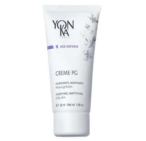 Yon-Ka Creme PG | Mattifying Protective Cream for Oily Skin | Anti-Aging Balancing Treatment for Shine and Redness | Paraben-Free | 1.68 oz