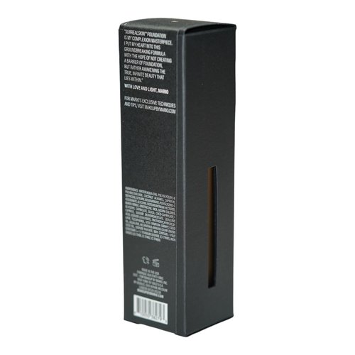 MAKEUP BY MARIO SurrealSkin Liquid Foundation, Liquid Formula, Vegan, Long-wearing coverage, Hydrating, Natural Finish, Size 30 mL (14O - medium with warm undertone and olive undertone)