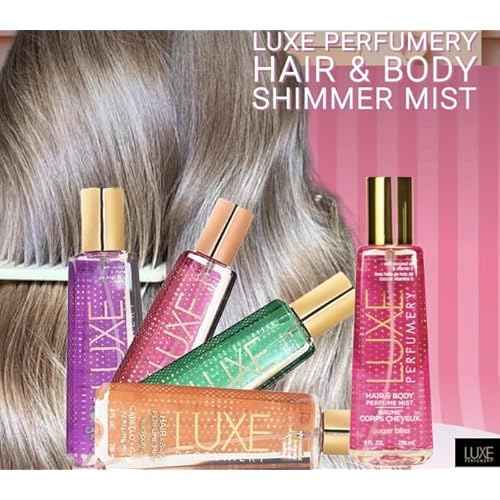 Luxe Perfumery Hair and Body Perfume Mist, Velvet Kiss, 236 ml (Pack of 1)