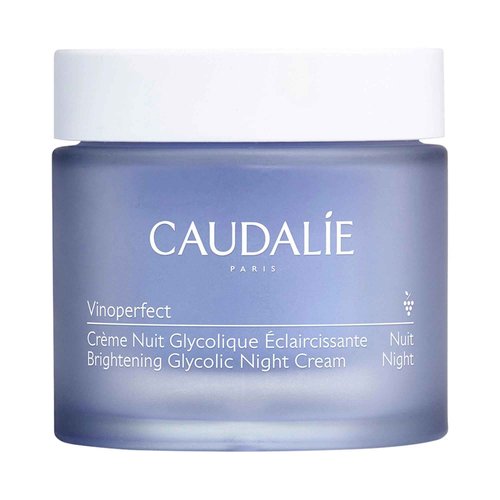 Caudalie Vinoperfect Dark Spot Brightening Glycolic Night Cream, Refillable Jar - 50 mL