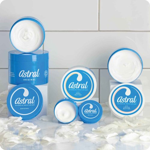 THREE PACKS of Astral Cream x 200ml by Astral