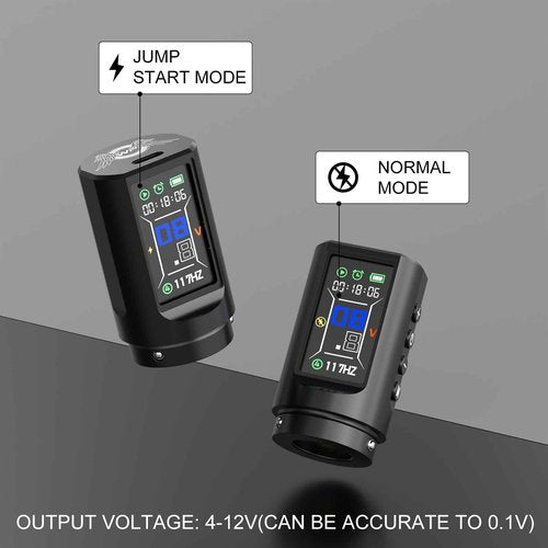 WORMHOLE PRO 7 Adjustable Strokes Multi-function Wireless Tattoo Gun Tattoo Machine Tattoo Pen with Smart Display, Coreless Motor, for Professional Artists BOOTES HKP13-A