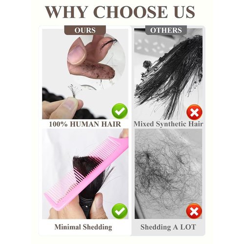 24 Inch Human Braiding Hair for Boho Braids Human Hair 100g 2 Bundles Deep Wave Bulk Human Hair for Braiding No Weft Curly Braiding Hair Bulk Hair Extensions Real Human Hair Natural Color