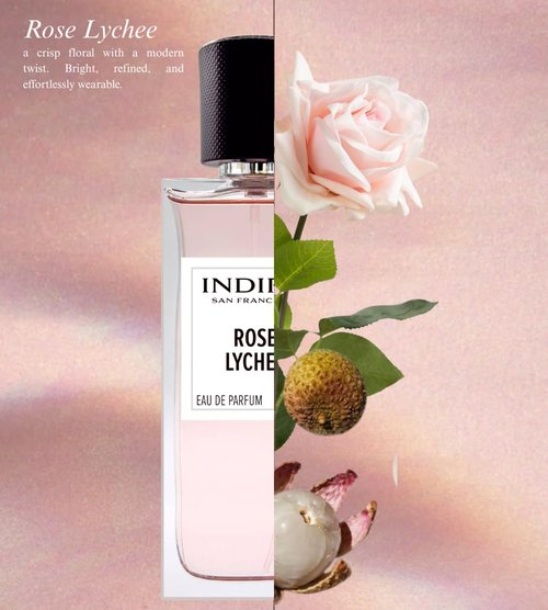 INDIRA Rose Lychee - Eau De Parfum - Floral - Women - 100 ML / 3.4 FL OZ - Spray