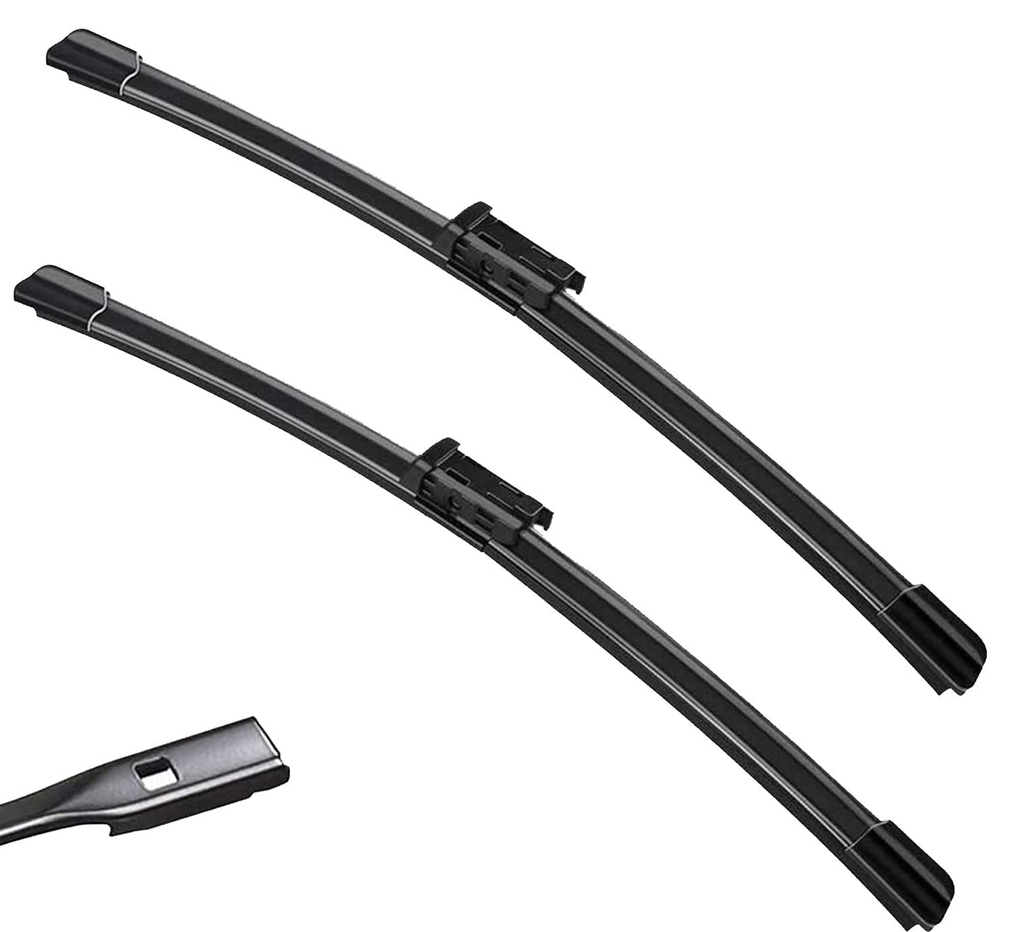 2 Factory Wiper Blades Replacement for 2012-2018 AUDI A6 A7 S6 S7 Original Equipment Windshield Wiper Blades Set - 26"+21" (Set of 2) Top Lock