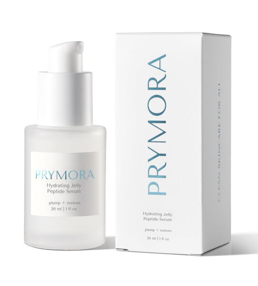 PRYMORA Hydrating Jelly Peptide Serum | Plump + Restore | Smooths Fine Lines & Wrinkles, Visibly Plumps & Hydrates Skin | Fragrance-Free
