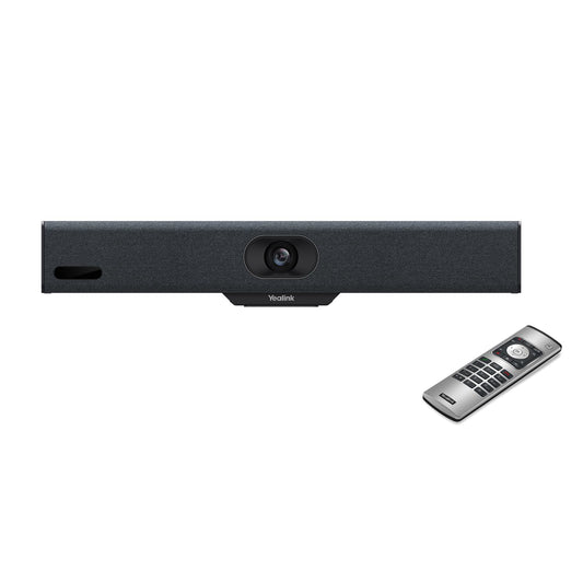 Yealink MeetingBar A10 Conference Room Webcam 4K 120° Wide Angle Camera with Android OS, Video Conferencing System with Microphone and Speaker, AI Speaker Tracking, Auto Framing, Teams Zoom Certified