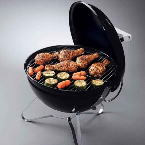 Weber Smokey Joe Premium 14-Inch Portable Grill, Black