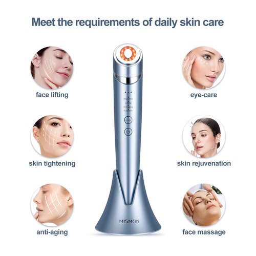 Mutifunctional Facial Massager Micro-Current Light Photontherapy Device for Face