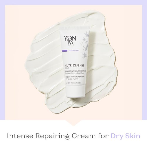 Yonka Nutri-Defense Creme | Nourishing Dry Skin Facial Moisturizer | Rich Shea Butter Treatment Cream with Prebiotics and Probiotics | For Dry and Sensitive Skin | Paraben-Free | 1.75 oz