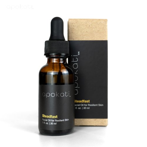 Apokati Steadfast Facial Oil – Calendula, Sea Buckthorn and Neroli – Botanical Support for Sensitive Skin, Barrier Repair and Radiant Balance – Day/Night Use – 30ml